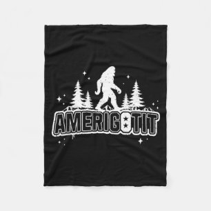 Amerigotit Funny Meme T 2025  Fleece Blanket