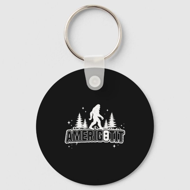 Amerigotit Funny Meme T 2025  Key Ring (Front)