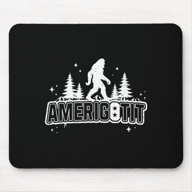 Amerigotit Funny Meme T 2025  Mouse Pad (Front)