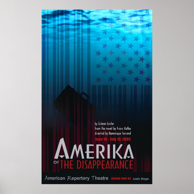AMERIKA or The Disappearance  Poster (Front)