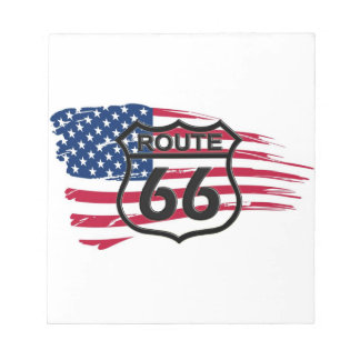 Amerikas Route 66 Notepad