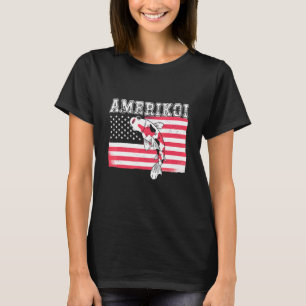 Amerikoi Japanese Koi Carp Nishikigoi Fish Lover T-Shirt