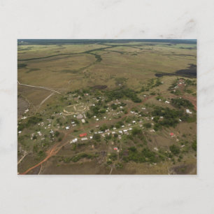 Amerindan Village. Seasonally-flooded Postcard