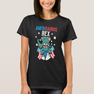 Amerisaurus Rex Usa 4Th Of July America Independen T-Shirt