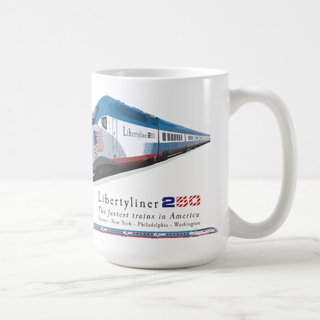 AmeriStarRail Libertyliner 250 Mug (Right)