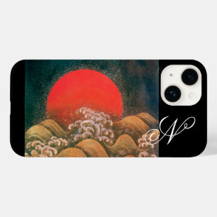 AMETERASU , SUN GODDESS red brown black Case-Mate iPhone 14 Case