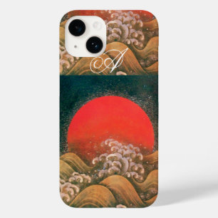 AMETERASU , SUN GODDESS red brown black Case-Mate iPhone 14 Case
