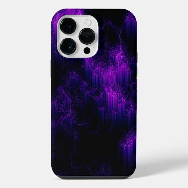 Amethyst Abstract iPhone Case (Back)