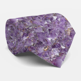 Amethyst Abstract Pattern Tie