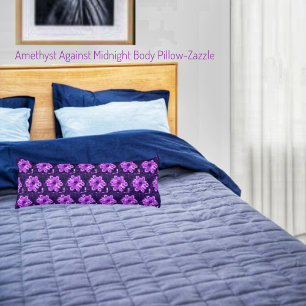 Amethyst Against Midnight Body Cushion