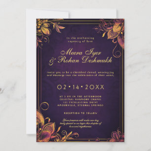 Amethyst Bloom: The Eternal Union Invitation