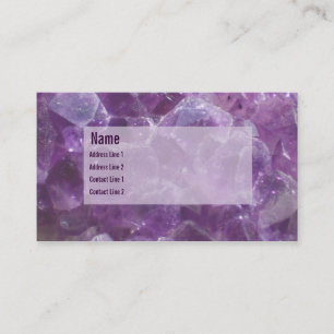 Amethyst Business Card