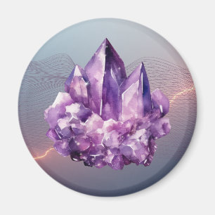Amethyst Cluster Magnet