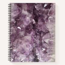 Amethyst Crystals Photo with Name