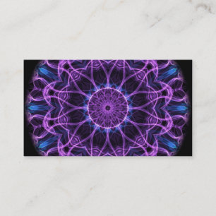 Amethyst Desire Kaleidoscope Business Card