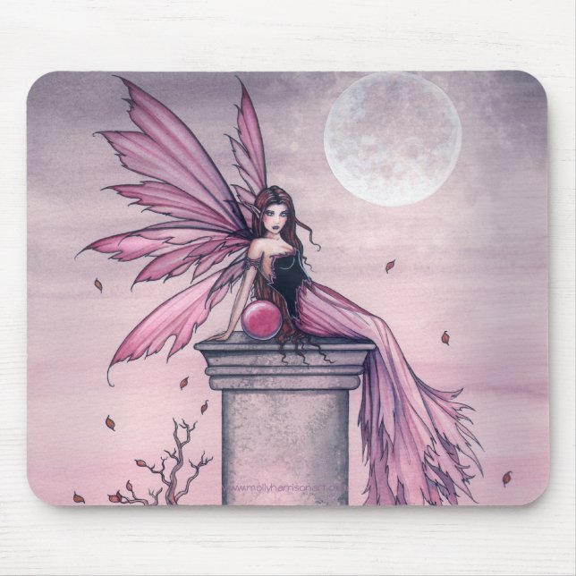 Amethyst Fairy Gothic Celestial Mousepad (Front)