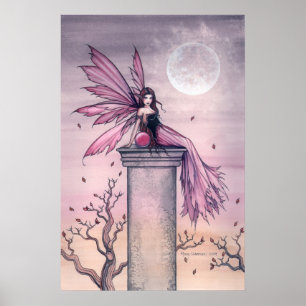 Amethyst Fairy Poster Print by Molly Harrison