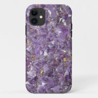 Amethyst gem violet crystal stone