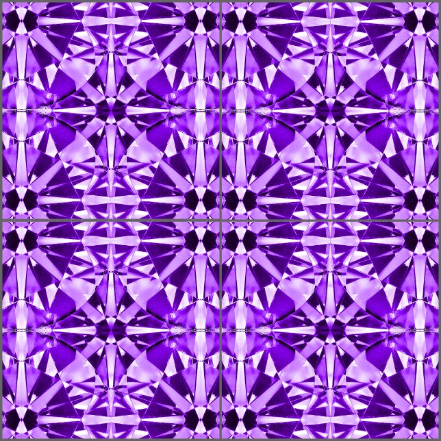 Amethyst Gemstone Ceramic Tile (Creator Uploaded)