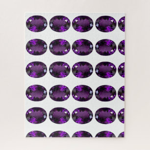 Amethyst Gemstone Jigsaw Puzzle
