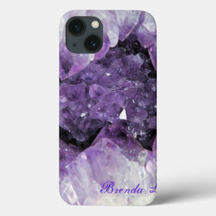 Amethyst Geode 3D iPad case Personalise*