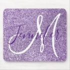 Amethyst Glitter Photo Personalised Monogram
