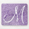 Amethyst Glitter Photo Personalised Monogram