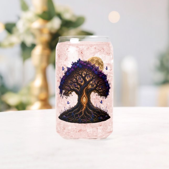 amethyst golden moon tree glass (Insitu (Wedding))