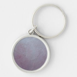 Amethyst Ice Abstract Art Key Ring