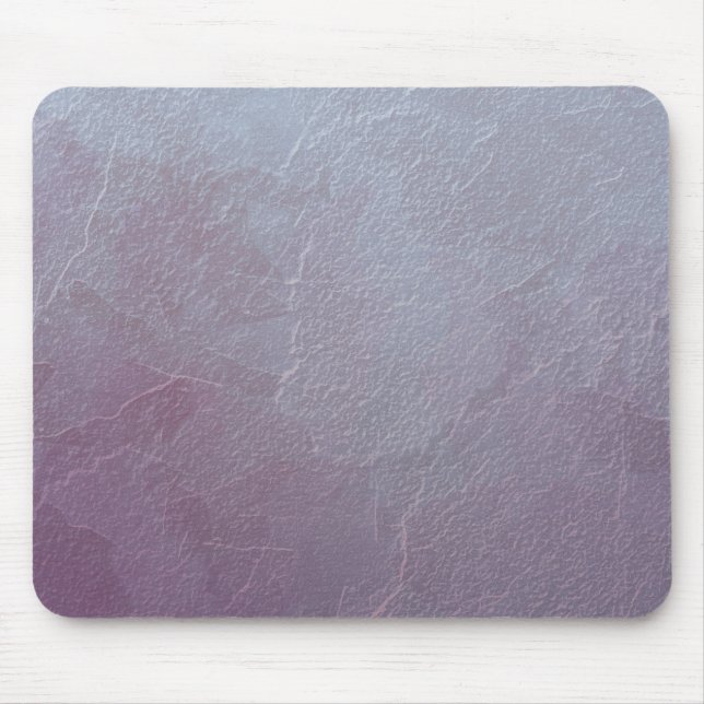 Amethyst Ice Abstract Art Mouse Pad (Front)