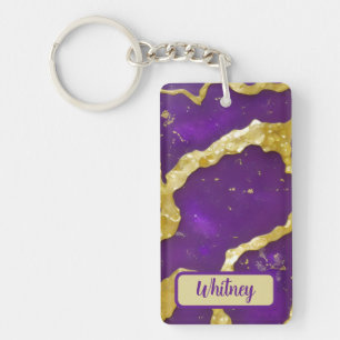 Amethyst Inspired Keychain (01)