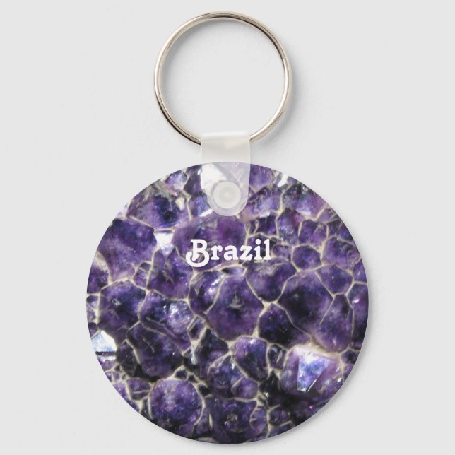 Amethyst Key Ring (Front)