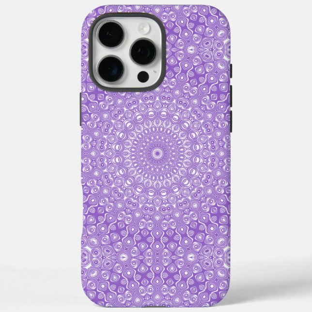 Amethyst Mandala Pattern Design Case-Mate iPhone Case (Back)