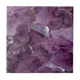 Amethyst Photo Ceramic Tile