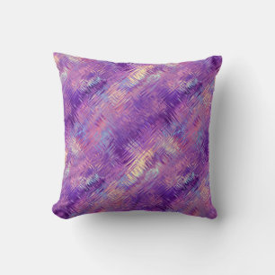 Amethyst Purple Crystal Gel Texture Cushion