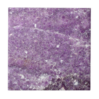 Amethyst - Purple Crystal Tile