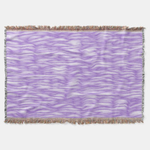 Amethyst Purple Fur Pattern Throw Blanket