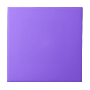 Amethyst Purple Solid Colour Classic Elegant Ceramic Tile