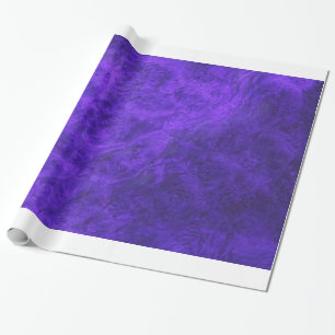 Amethyst Purple Velvet Wrapping Paper