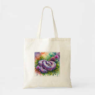Amethyst Python 290824AREF143 - Watercolor Tote Bag