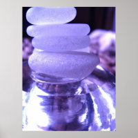 Amethyst Sea Glass Print