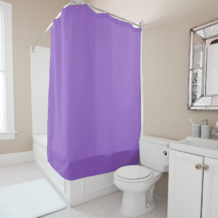 Amethyst (solid color) shower curtain