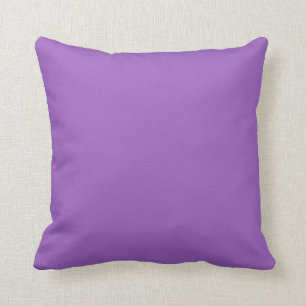 Amethyst (solid colour) cushion