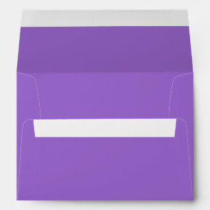 Amethyst (solid colour)  envelope