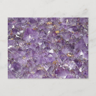 Amethyst Sparkles Postcard