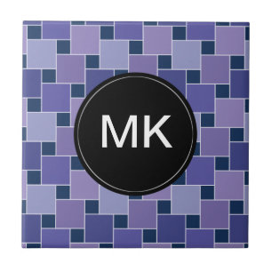 Amethyst Squares Ceramic Tile