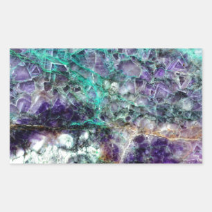 amethyst stone texture 4.JPG Rectangular Sticker