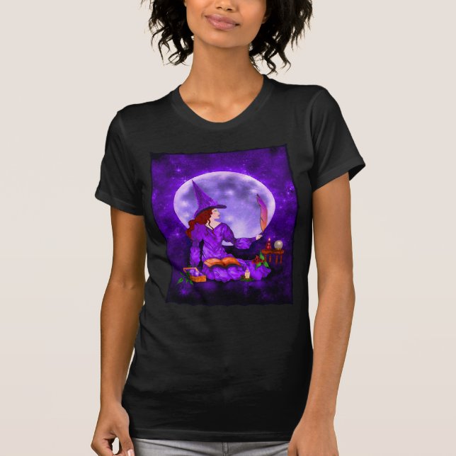 Amethyst Witch T-Shirt (Front)