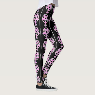 Amethyst Wynter pink demon leggings