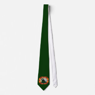 Amherst Pheasant and Flowers Tie
